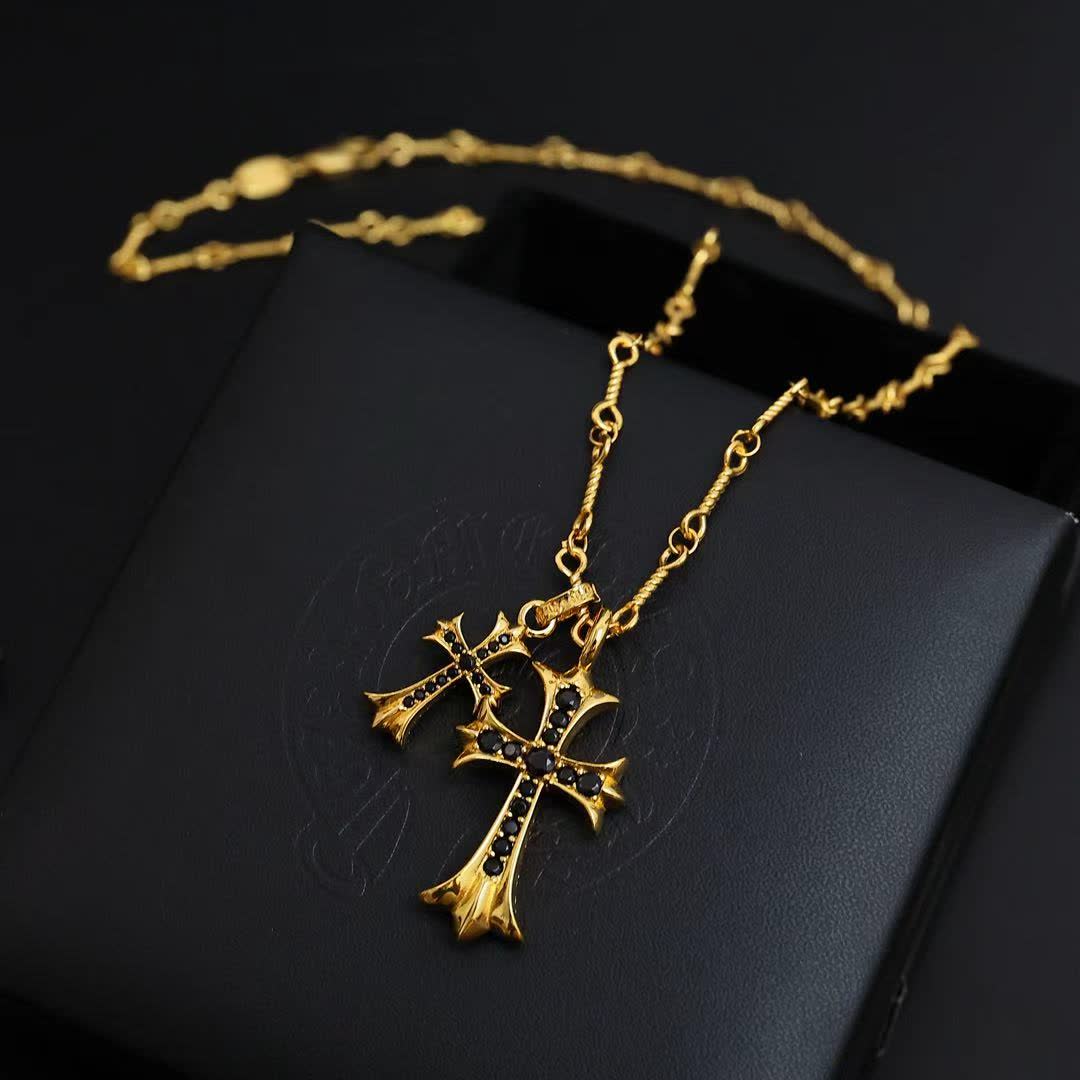 Chrome Hearts Cross Pendant Necklace